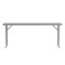 Flash Furniture 18 W, 70.8 L, 29 H, Metal, Plastic, Plastic: Polyethylene Top, Gray RB-1872-GY-GG - alternate 9